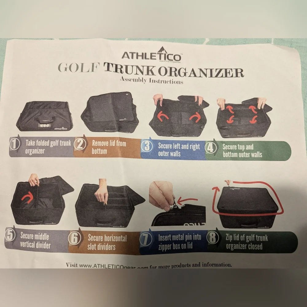 Atletico Golf Trunk Organizer